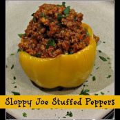 Sloppy Joe Stuffed Peppers
