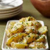 Yukon Golds with Shallot Butter