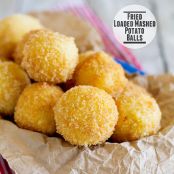 Fried Loaded Mashed Potato Balls