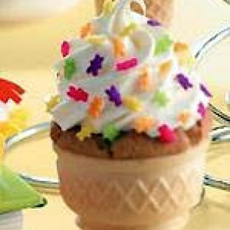Ice Cream Cupcake Cones