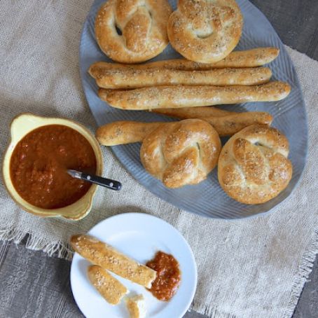 Pretzels - homemade...