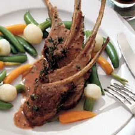Hastings House Oven-Roasted Rack of Lamb