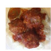 Juicer Vegetarian/Vegan Porcupine Meatballs