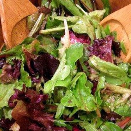 Cafe Green Salad with Mustard Vinaigrette