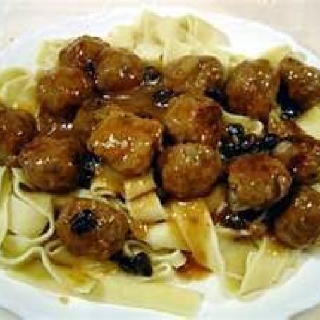 Sauerbraten Meatballs