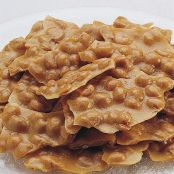 Peanut Butter Peanut Brittle in Microwave