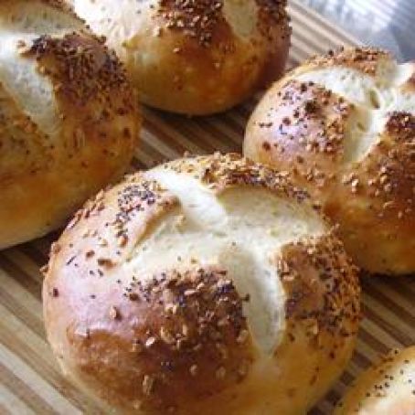 Soft Onion Sandwich Rolls