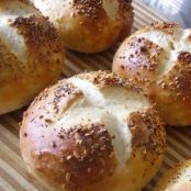 Soft Onion Sandwich Rolls