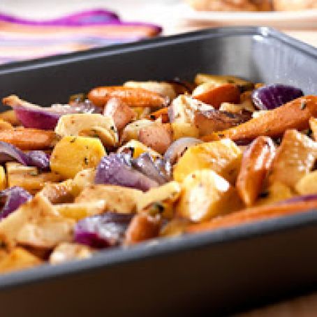 Oven-Roasted Root Vegetables