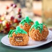 Rice Krispies Surprise Pumpkin Treats