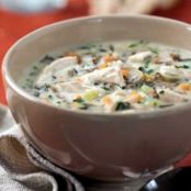 Cream of Turkey & Wild Rice Soup