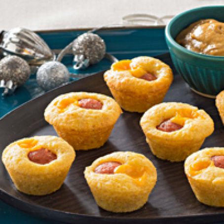 Mini Corn Dog Muffins
