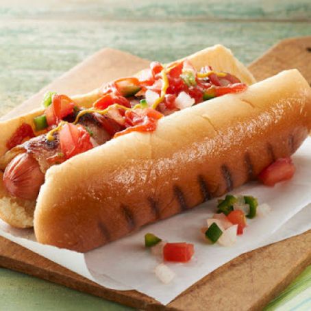 Bacon-Wrapped Hot Dogs