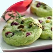 Cran-Pistachio Cookies