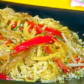 PORK AND VEGETABLE NOODLES