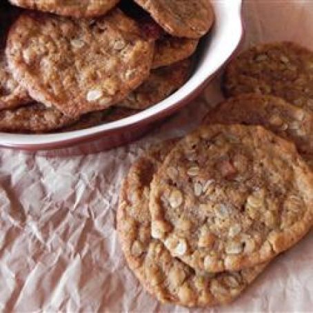 Cowboy Oatmeal and Butterscotch Cookies