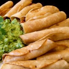 Pepper Jack Chicken Taquitos