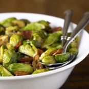 Brussel Sprouts with Bacon and Thyme