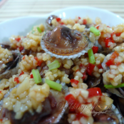 SEAFOOD - Blanched Cockles with Garlic 蒜香伴氽烫血蚶