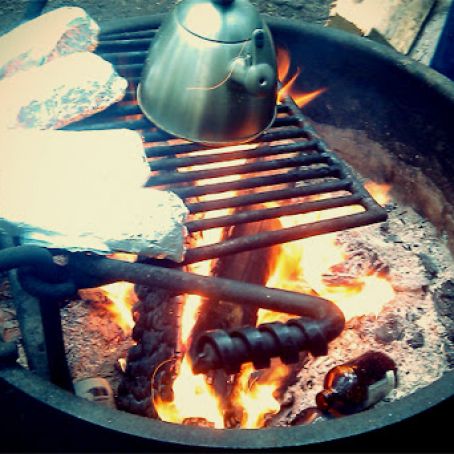 Campfire Breakfast Burritos