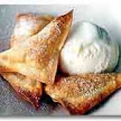 Apple-Cinnamon Wontons a la Mode - Weight Watchers