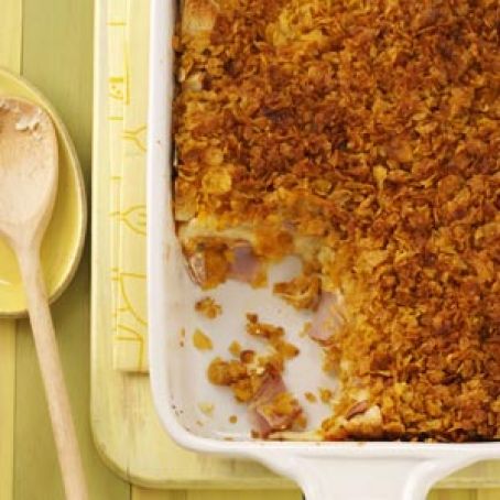 Ham and Cheese Souffle