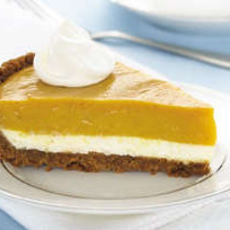 Double-Layer Pumpkin Pie
