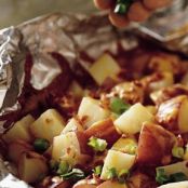 Grilled Smoky Cheddar Potatoes Packs