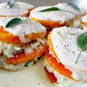 Individual Butternut Squash Lasagna with Infused Bechamel