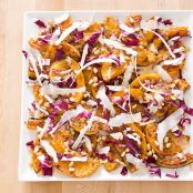 ROASTED BUTTERNUT SQUASH WITH RADICCHIO AND PARMESAN
