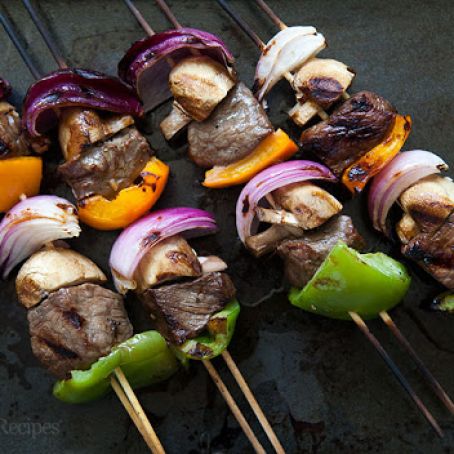 Beef or Chicken Kebobs