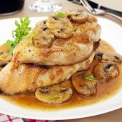 Chicken Marsala with Mushrooms