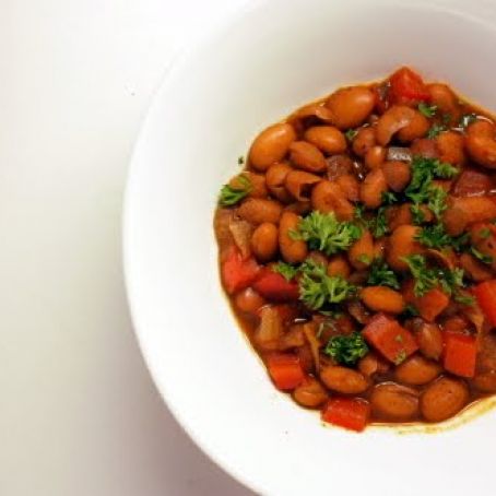 Beans with Jalapenos & Bacon
