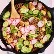 Sweet and Spicy Tofu With Soba Noodles