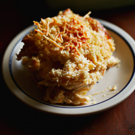 Beer-baked Macaroni and Cheese