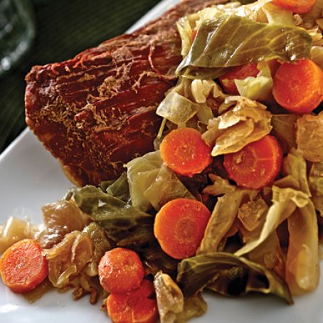 Irish Channel Corned Beef and Cabbage