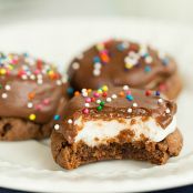 Chocolate Marshmallow Cookies