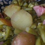 GREEN BEANS AND POTATOES