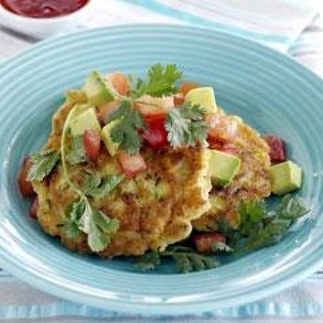 Corn and Zucchini Fritters