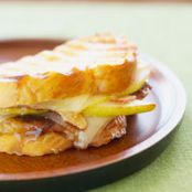 Grilled Cheese and Fruit Sandwich