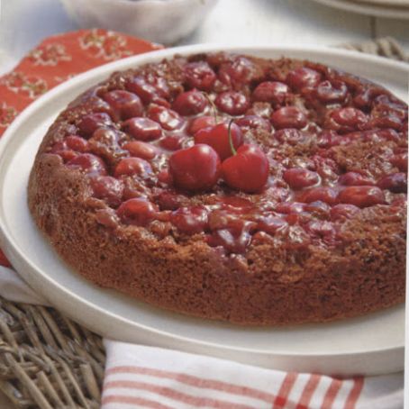 Black Forest Upside-Down Cake  (10-inch Skillet)