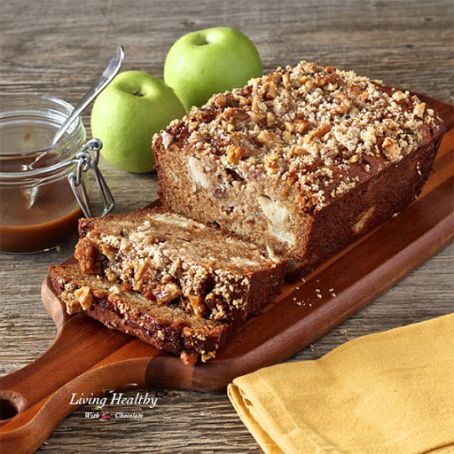 Apple Pie Bread:(Paleo, Gluten-free)