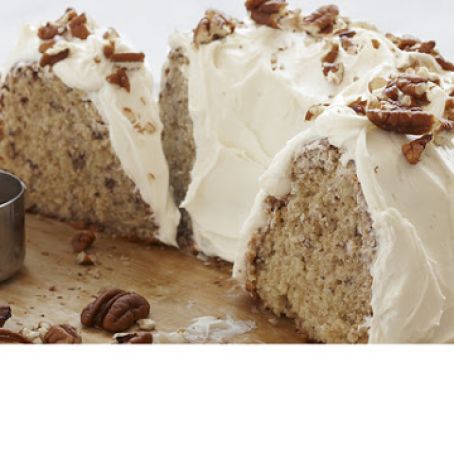 Butter Pecan Banana Cake   (Pam Kemp)