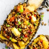 EASY PINEAPPLE FRIED RICE (VEGAN & GLUTEN-FREE)