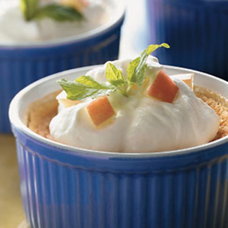 Apple - Maple Sponge Custards