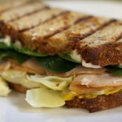 ARTICHOKE TURKEY SANDWICH