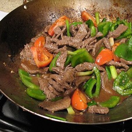 Easy Pepper Steak