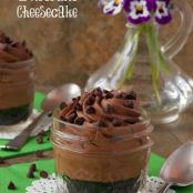 Individual Chocolate Cheesecake