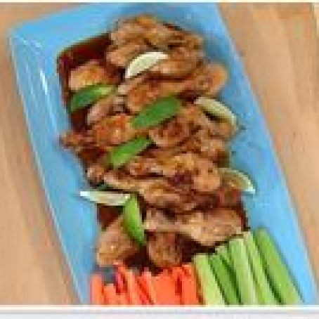 Sticky Asian Plum Wings