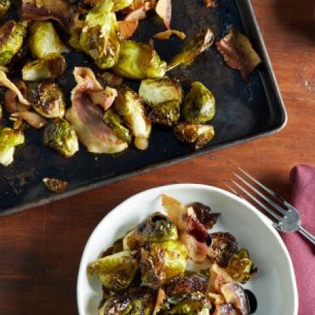 Brussels Sprouts -Balsamic-Roasted